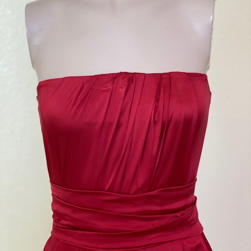 Dolce & Gabbana Scarlet Strapless Dress - Picture 7 of 10
